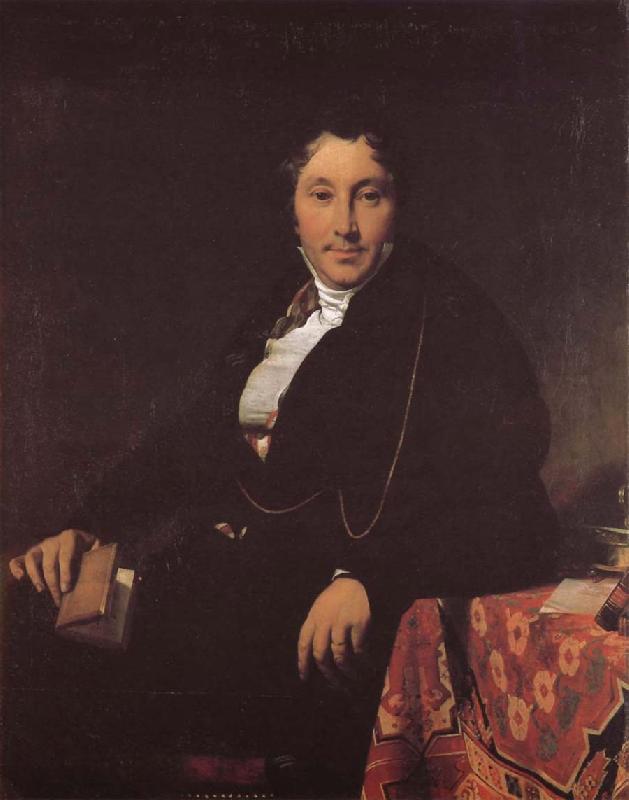 Jean-Auguste Dominique Ingres Portrait of Yake oil painting image